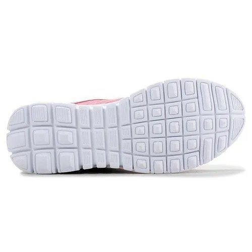 Big Size Casual Color Match Sport Breathable Mesh Lace Up Sneakers