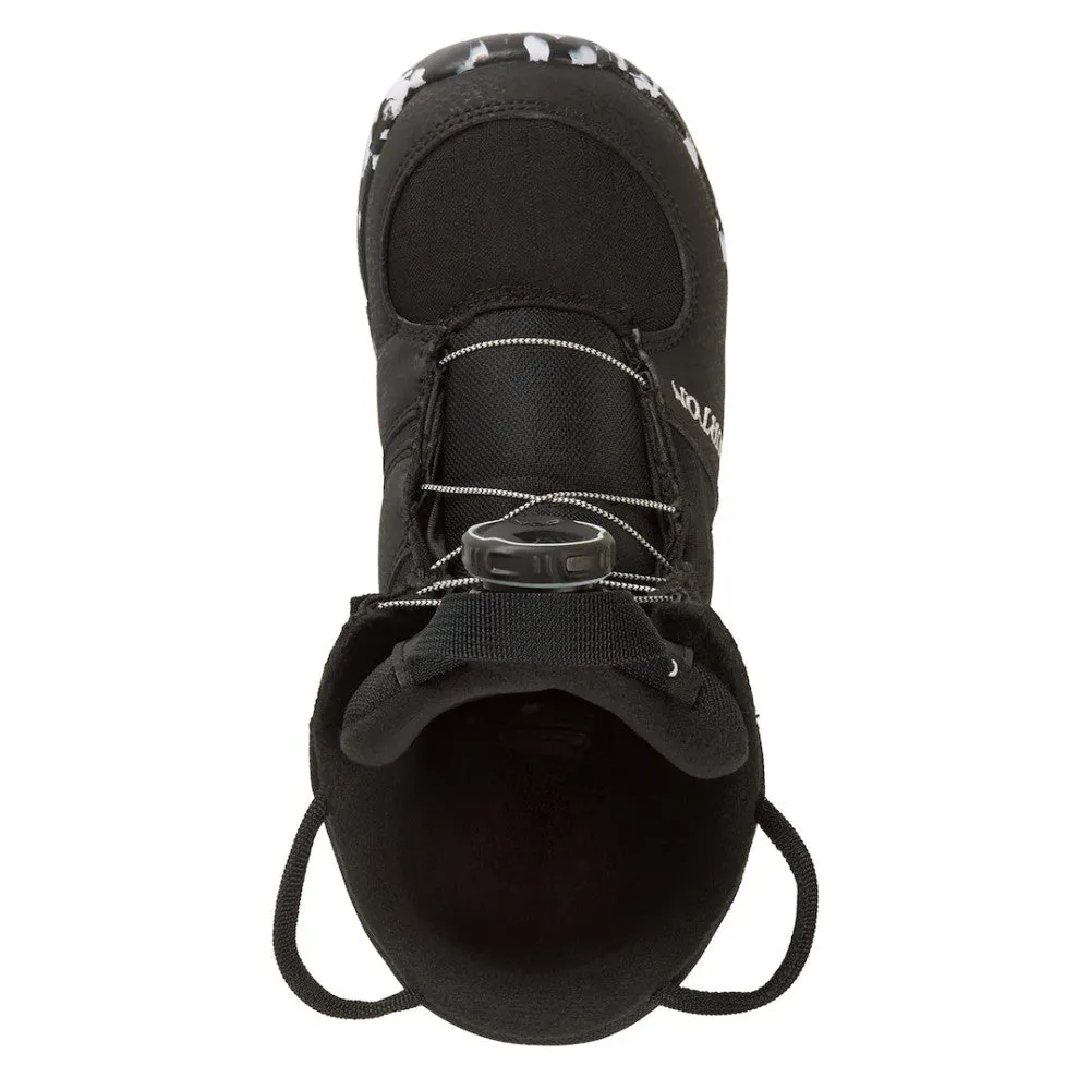 Burton Kids' Grom BOA Snowboard Boots Black 15089103001