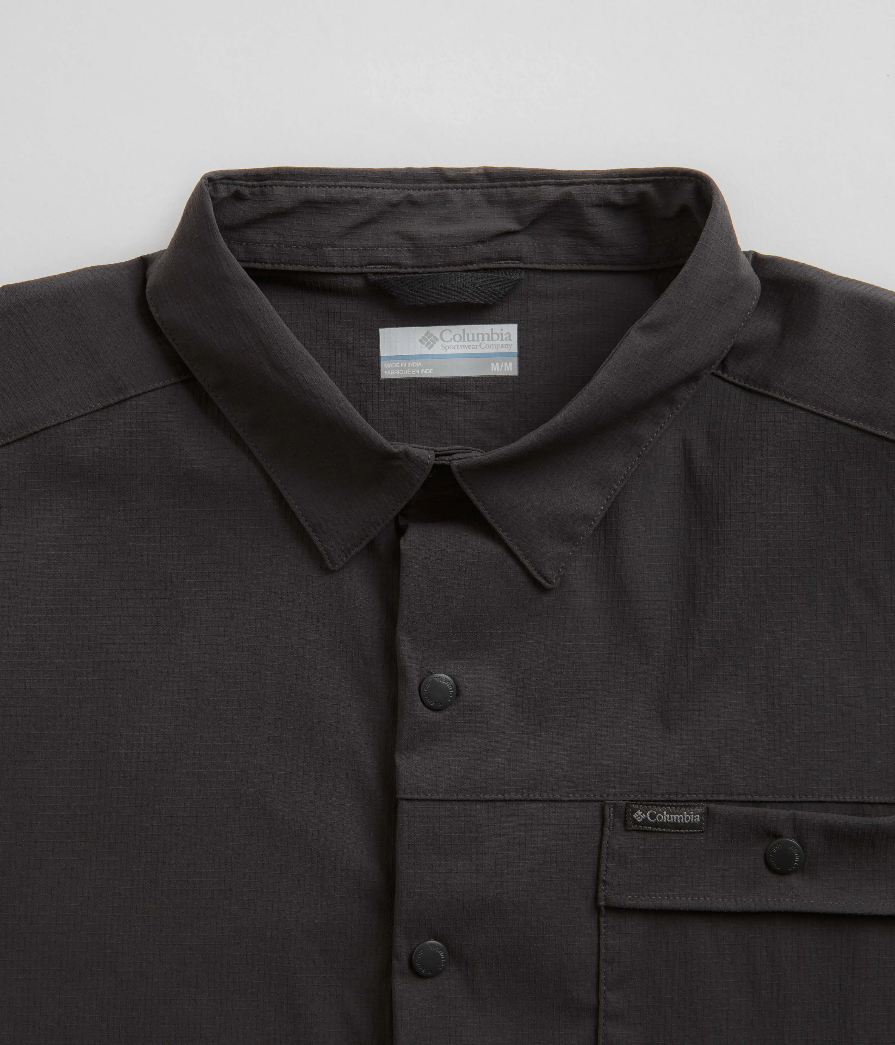 Columbia Landroamer Ripstop Short Sleeve Shirt - Shark