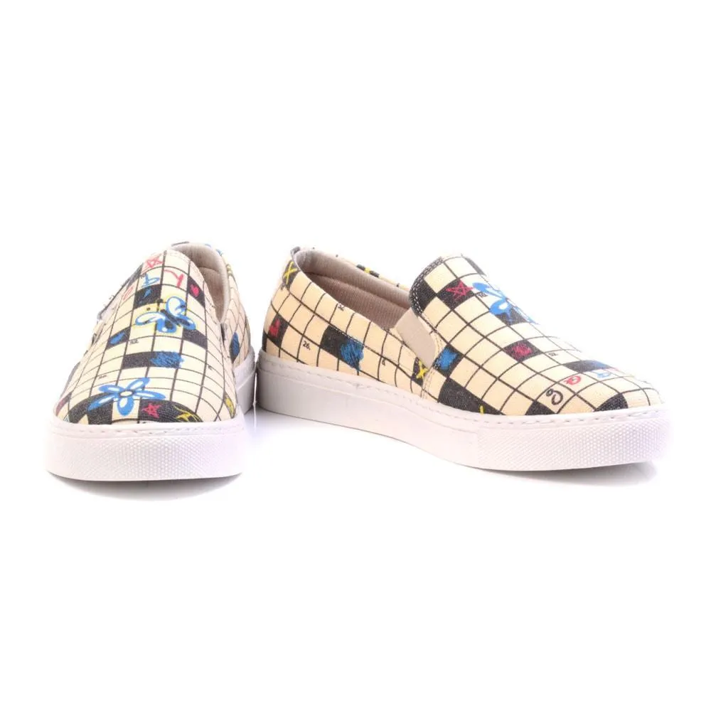 Crossword Slip on Sneakers Shoes VN4501