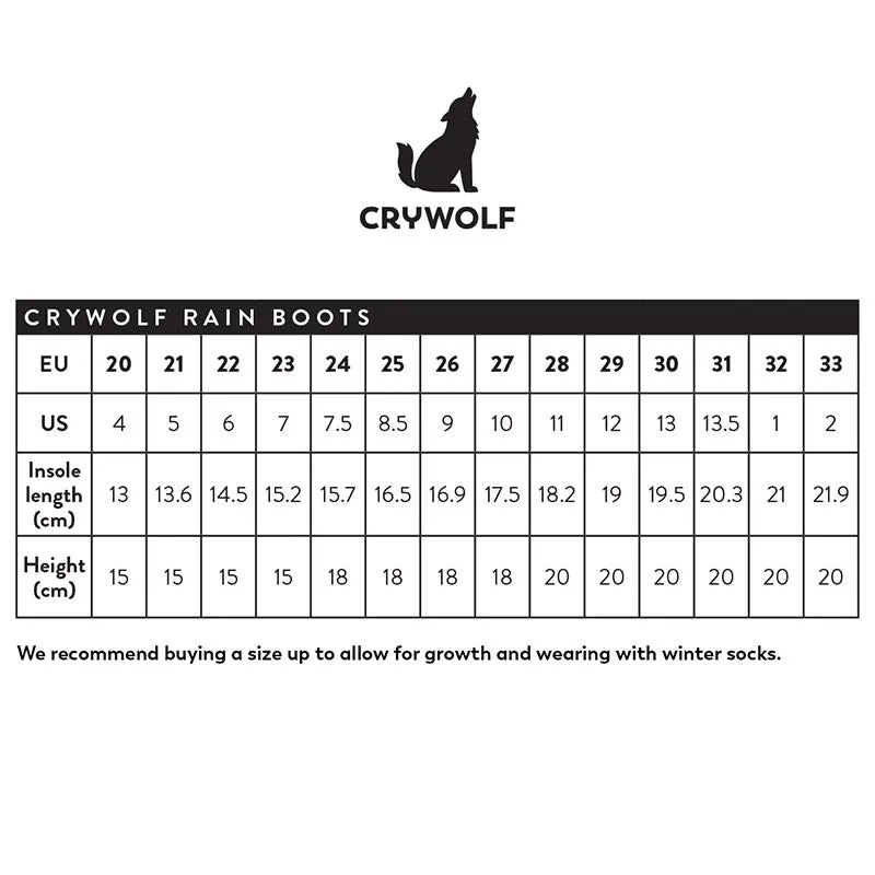 Crywolf Rain Boots - Camo Mountain