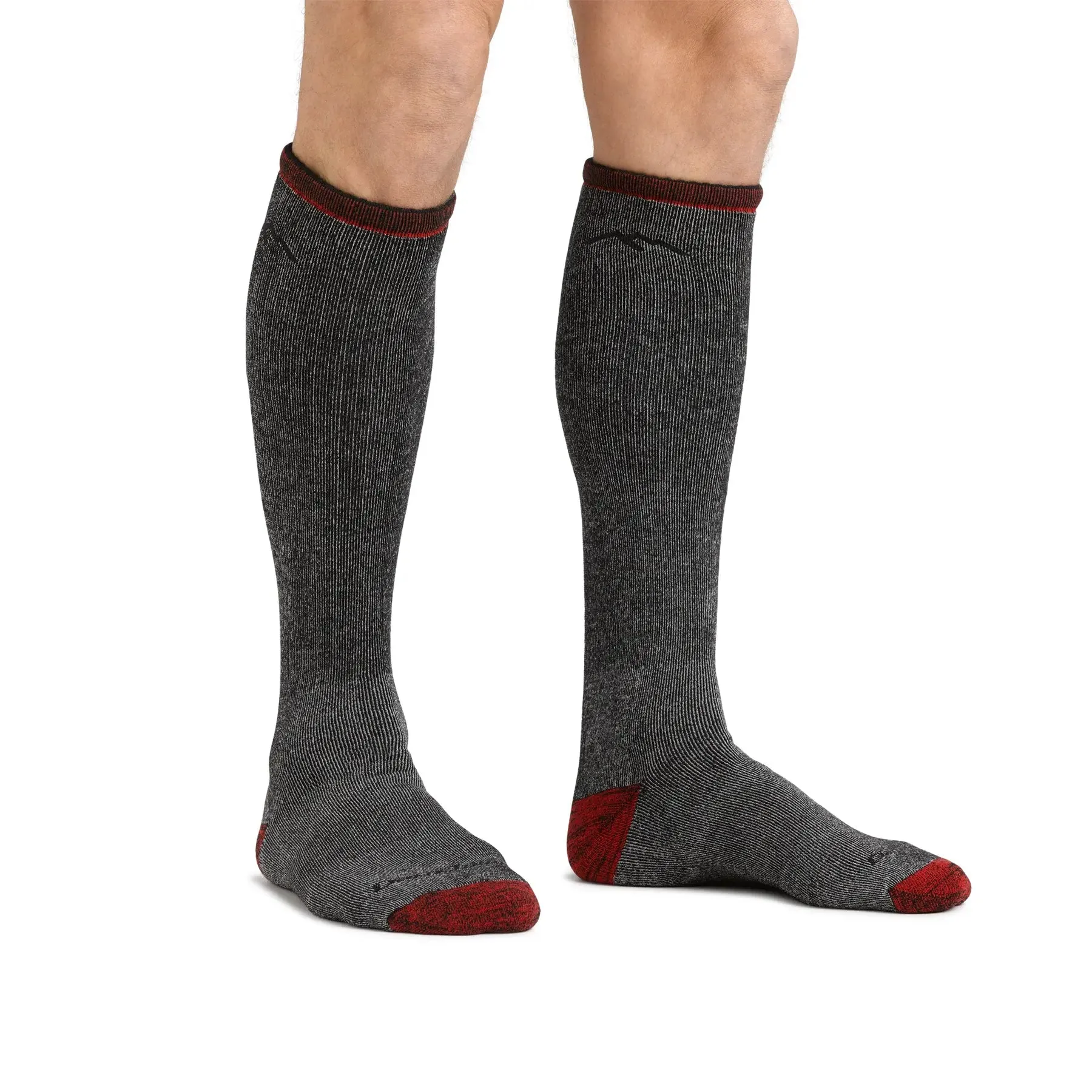 Darn Tough 1955 Men's Mountaineering Over-the-Calf Heavyweight Hiking Sock - Smoke
