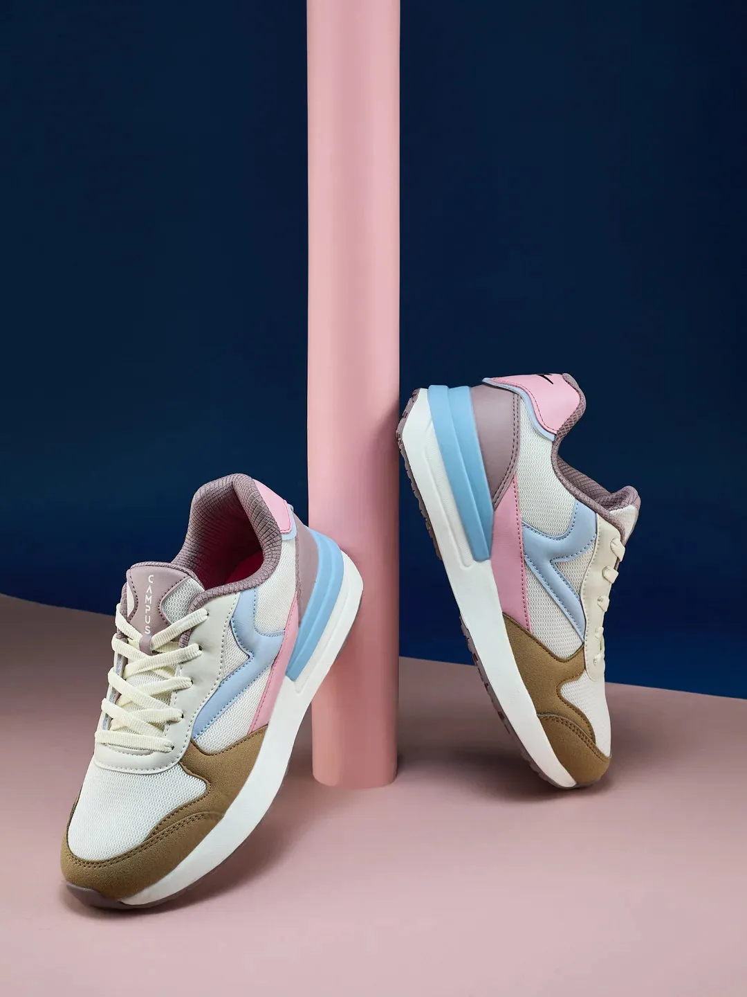 DERBI Off White Women's Sneakers