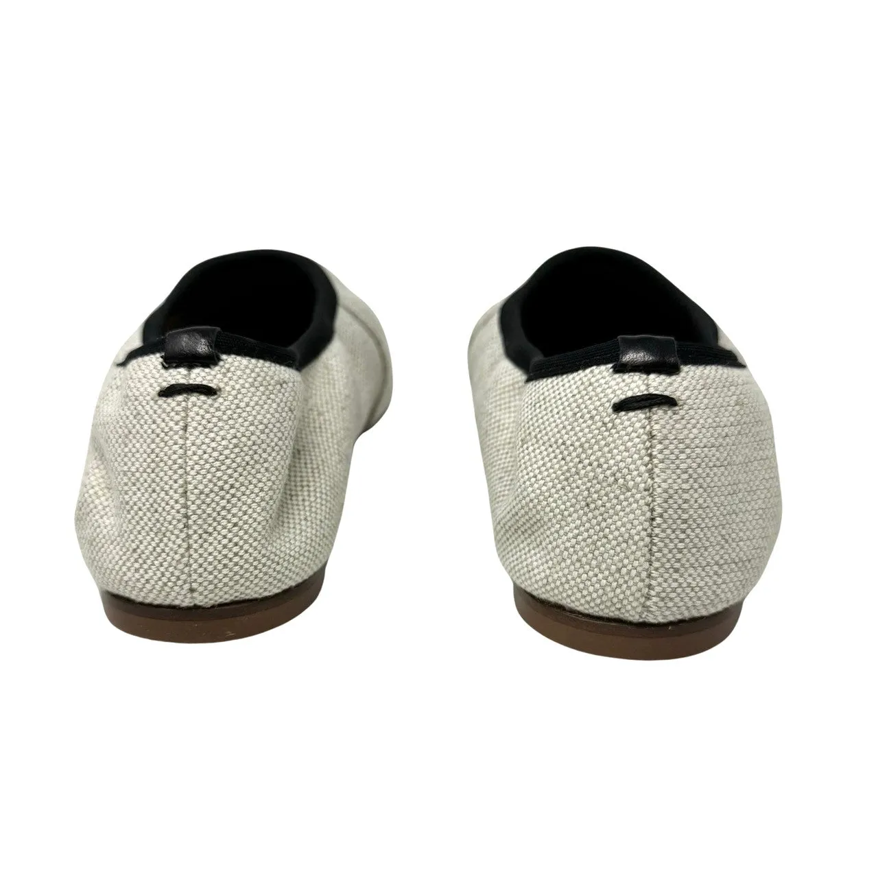 Emme Parsons Canvas High Throat Ballerina Flats