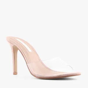 ESTELLA NUDE SUEDE/CLEAR