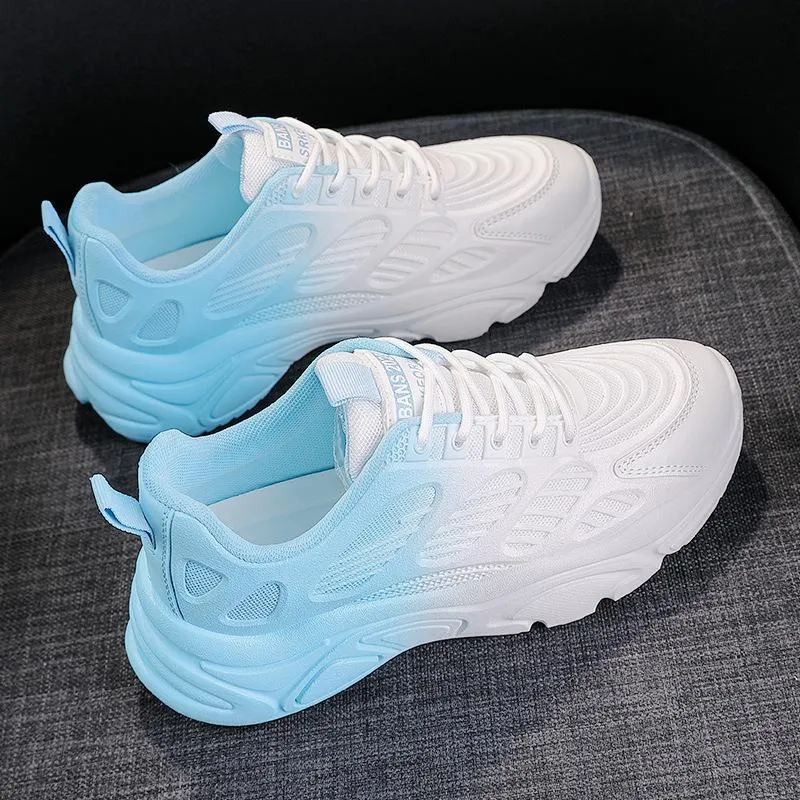 Gradient Breathable Non Slip Sport Shoes