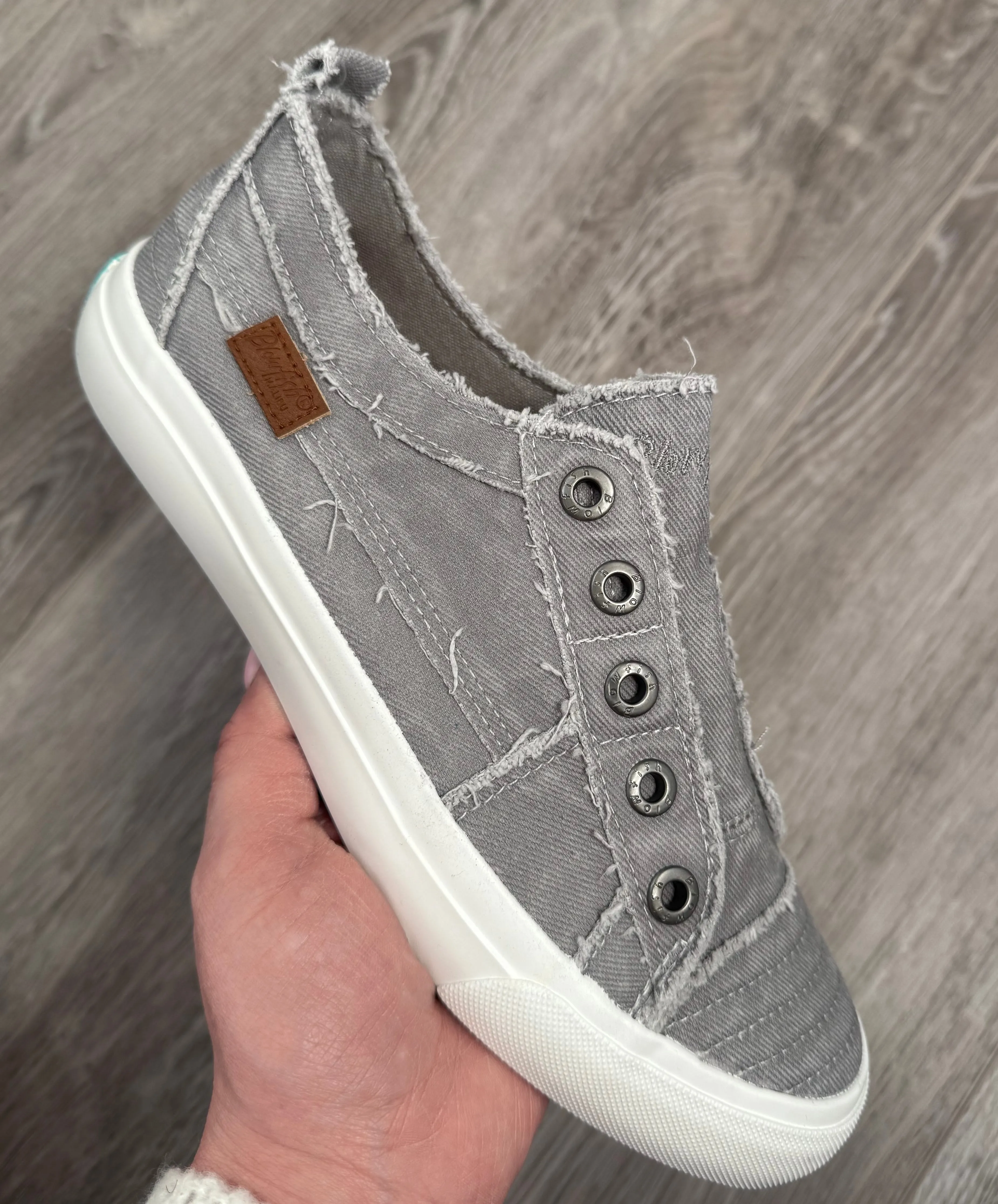 Grey Blowfish Canvas Shoes