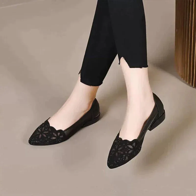 Hollow Mesh Breathable Casual Shoes for Women