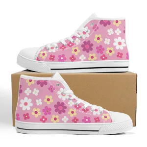 Kasumi Mist Pink High-Top Shoes