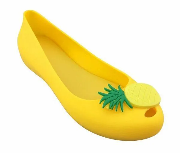 Ladies Flat Spring/Summer Rain PVC Fruit Sandals