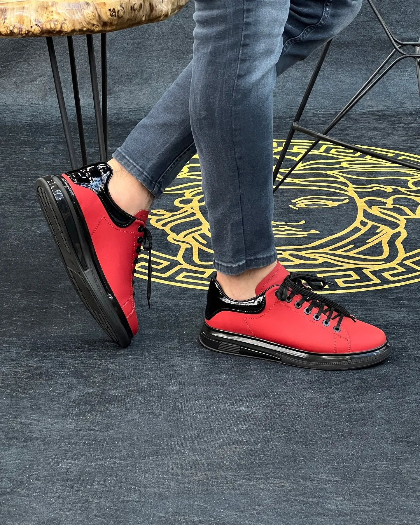 Men's Breathable Lace-up McQueen Shoes
