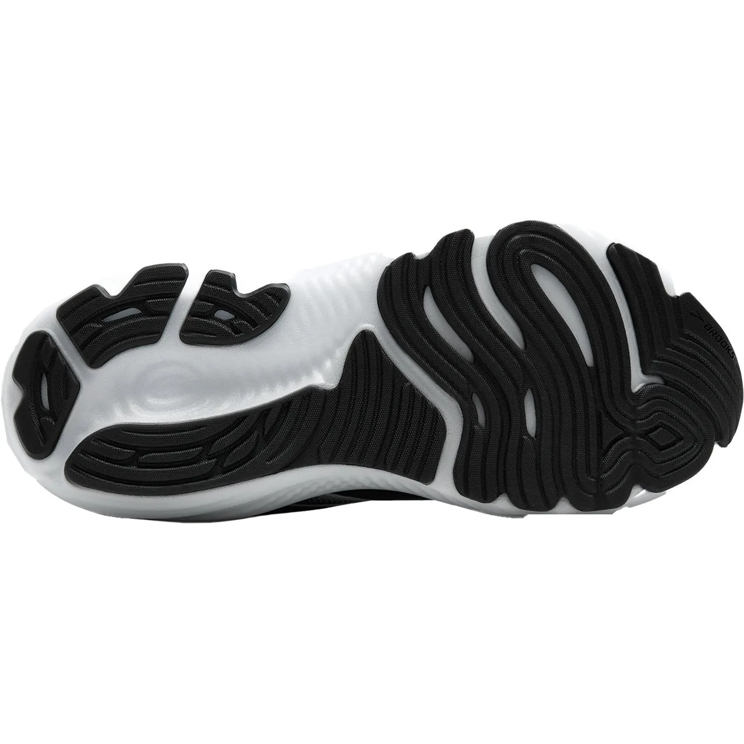 Men's Brooks Glycerin GTS 22 Black/Grey/White Mesh