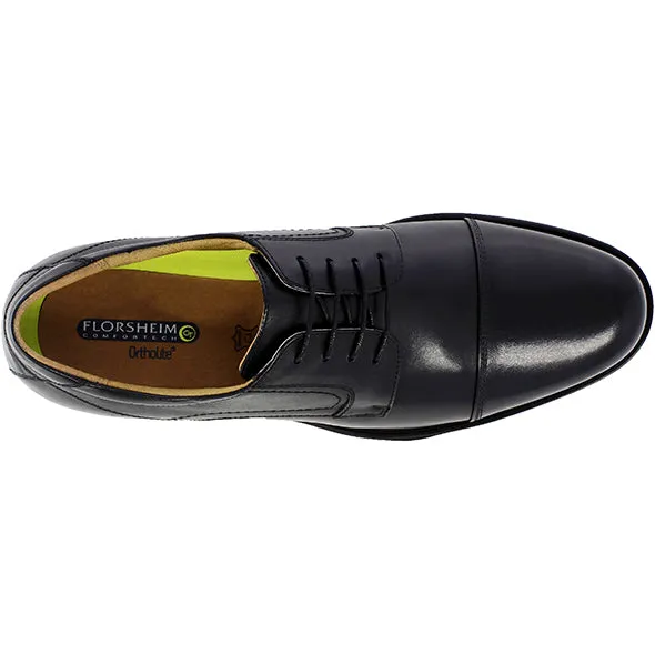 Midtown Cap Toe Oxford (Black)