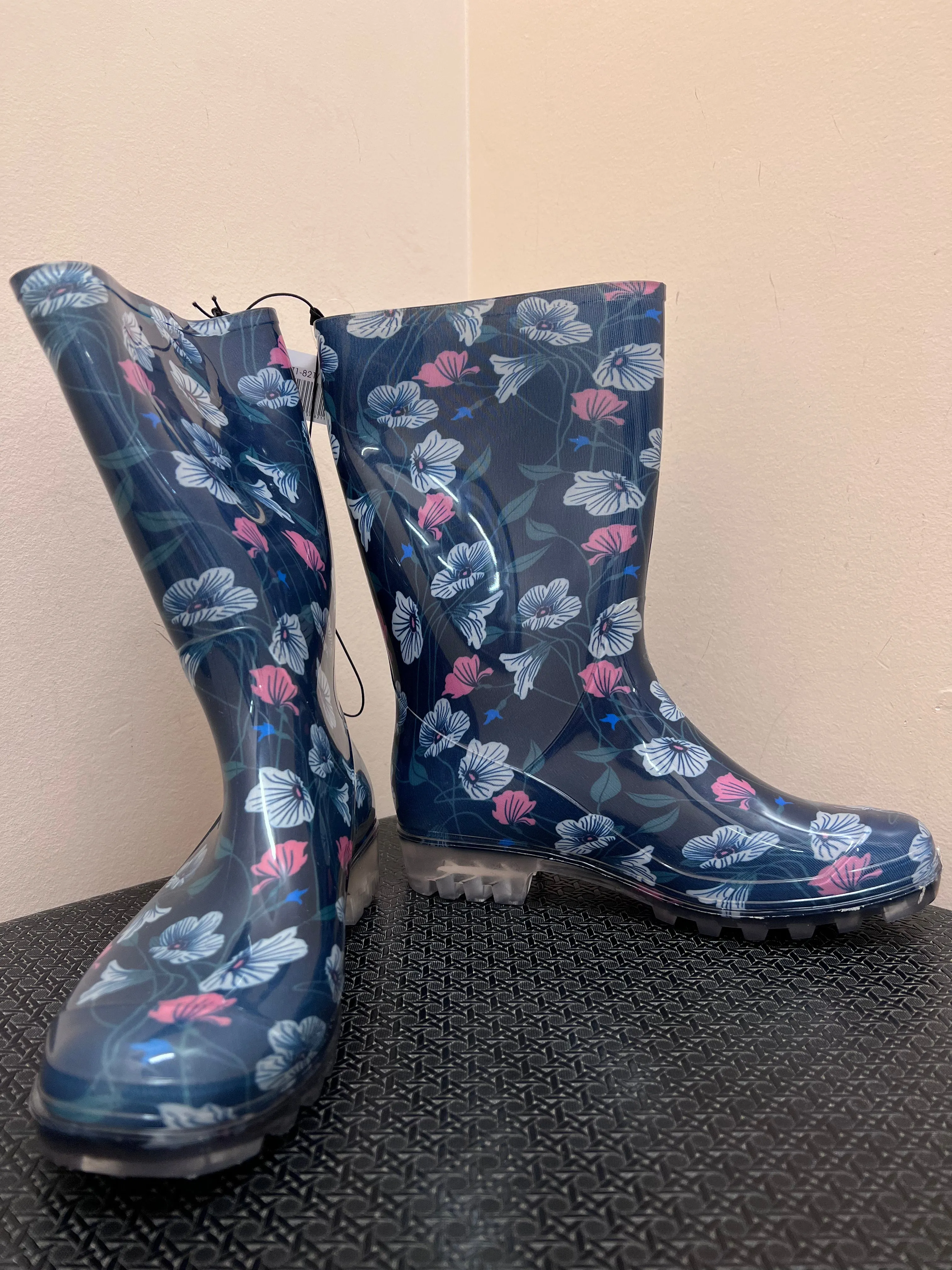Patterned Rain Boots
