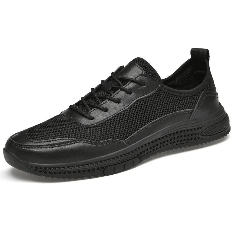 Summer mesh cloth breathable casual men's shoes