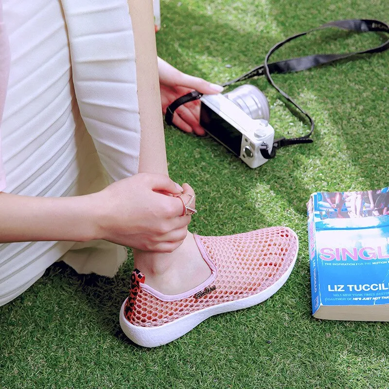 Womens Slip On Breathable Shoes